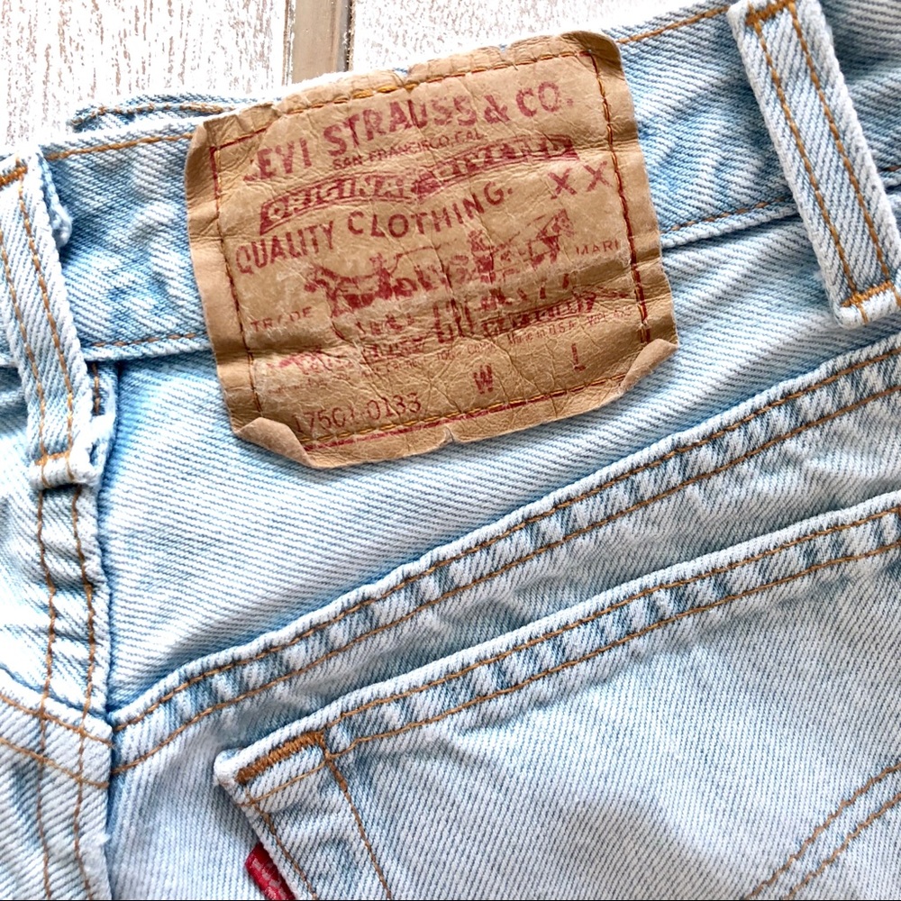 Levis Cut off shorts 🇺🇸 RARE 🇺🇸 - Picture 6 of 8